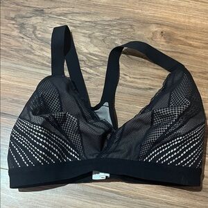 lululemon athletica Black Mesh Bra